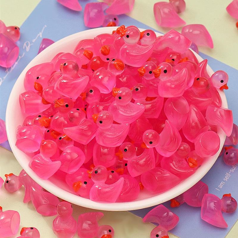 เป็ดเรืองแสงสีแดงกุหลาบ