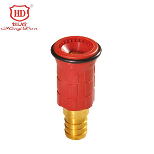 Ugello per manichetta antincendio con anima in plastica e ottone da 1 pollice, ugello per estintore, ugello a getto per tubo antincendio - Vendita diretta dalla fabbrica 2026 - Product Image 1