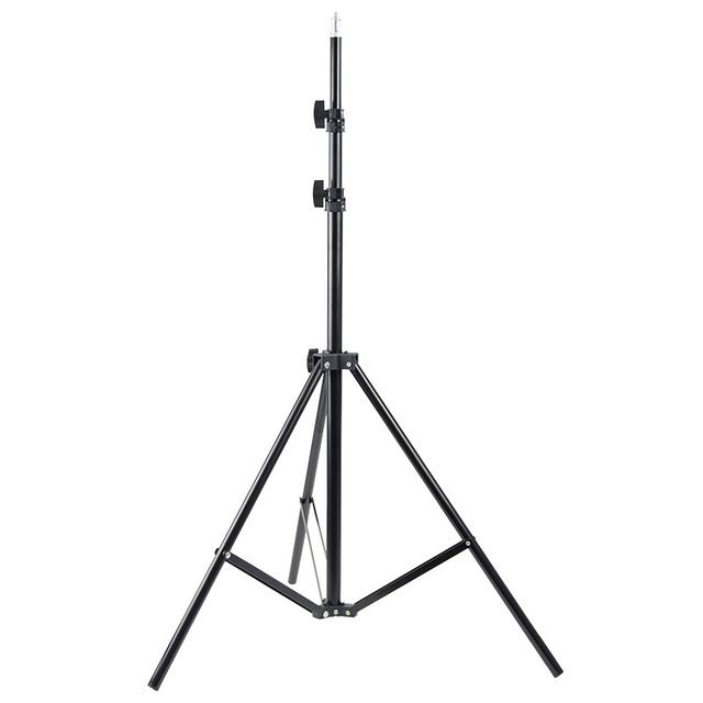 2.1m Mobile Phone Live Photography Telescopic Level Tripod Ground Shooting Fill Light Stand
