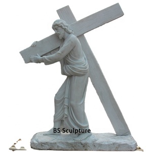 Statue <span class=keywords><strong>de</strong></span> <span class=keywords><strong>Lourdes</strong></span> et Sainte Bernadette en marbre grandeur nature personnalisée Sculpture <span class=keywords><strong>de</strong></span> la Vierge Marie pour chapelle d'église extérieure - Product Image 4