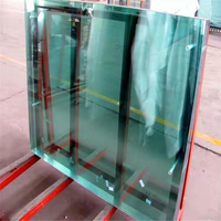Panneau de verre trempé massif 5-10 mm pour salle de bain, salon, cloison de bâtiment, mur-rideau extérieur, décoration, garantie 5+ ans