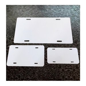 Plaques d'<span class=keywords><strong>immatriculation</strong></span> de voiture personnalisées en gros 2026, modèles de plaques d'<span class=keywords><strong>immatriculation</strong></span> de voiture, 12 x 6 x 0,65 mm, blanc brillant, vierge, sublimation par transfert thermique, plaques d'<span class=keywords><strong>immatriculation</strong></span> de voiture en aluminium - Product Image 3