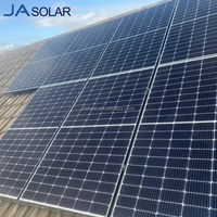 Modules photovoltaïques bifaciaux à double vitrage de type N JA Solar, silicium monocristallin, 620W, panneaux solaires pour centrale électrique
