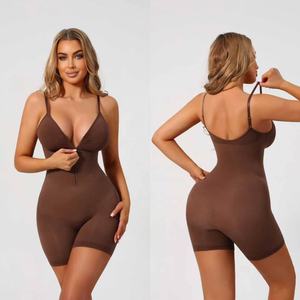 Nueva <span class=keywords><strong>Faja</strong></span> Moldeadora con Cierre Antideslizante, de Alta Calidad, Cómoda y de Tela Suave, Control de Abdomen Firme, <span class=keywords><strong>Faja</strong></span> de Una Pieza para Mujer - Product Image 1