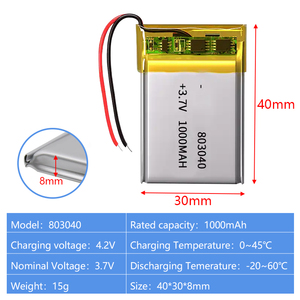 104050 502530 954292 3.7V 1000-8000mAh 5000mAh Polymer Lithium Ion pin 105568 955565 803040 755060 126090 NCM Túi tế bào - Product Image 3