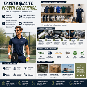Ensemble polo de pickleball personnalisé Vexa pour homme – Maillot et short de performance, uniforme de club, vêtements de sport, fabrication OEM, marque privée - Product Image 6