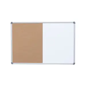 Op Maat Gemaakte Combinatie Magnetische Whiteboard Prikbord Multifunctionele Combinatie Bord Set Voor Thuis Kantoor Hokje Bureau