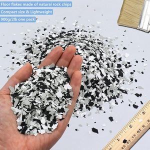 Kits de recubrimientos de chips de <span class=keywords><strong>colores</strong></span> decorativos negros, grises claros y blancos LSY <span class=keywords><strong>para</strong></span> pintura de interiores y <span class=keywords><strong>exteriores</strong></span> de paredes de garaje - Product Image 1