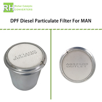 Filtro antiparticolato DPF con catalizzatore ceramico a nido d'ape per MAN 81151030113 81151030123 81151039113