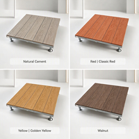 Plateforme de terrasse mobile détachable en fibro-ciment