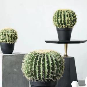 Maceta con Árbol Artificial para Decoración de Jardín, Hojas Verdes, Planta Artificial para Interiores, Cactus, Venta al Por Mayor de Fábrica - Product Image 4