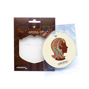 Ambientadores <span class=keywords><strong>de</strong></span> Coche con Fragancia en Polvo <span class=keywords><strong>de</strong></span> los Doce Signos del Zodiaco, Tarjetas Aromáticas Colgantes en Bolsa <span class=keywords><strong>de</strong></span> Plástico para Coche - Product Image 1