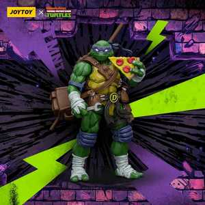Figurine articulée JOYTOY TMNT-Michelangelo à l'échelle 1/18, modèle de collection - Product Image 2