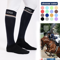 Chaussettes d'équitation Xingyou de haute qualité, chaussettes hautes avec logo imprimé, chaussettes de compression pour hommes et femmes, chaussettes d'équitation personnalisées