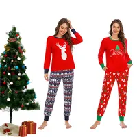 Vakantie Mama En Me Familie Bijpassende Outfits Kerst Pjs Familie Pyjama Set Vrouwen Katoenen Pyjama Sets