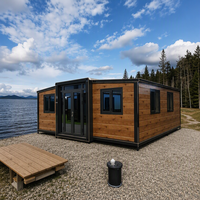 Casa Modular Prefabricada, Edificio Contenedor Expandible, Solución de Vivienda para Campamentos Mineros, 3 Dormitorios