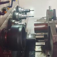 CNC 1520 Rijit Düz Yataklı Ağır Hizmet Tipi Mil İşleme Uç Yüzey Frezeleme Merkezi Delik Delme Kombine Takım FANUC Kontrol 4 CE