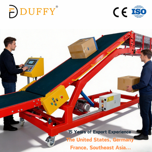 Rampa a Rulli Elettrica Intelligente Estensibile per Carico Container, Ponte Portatile per Assemblaggio Industriale - Product Image 3