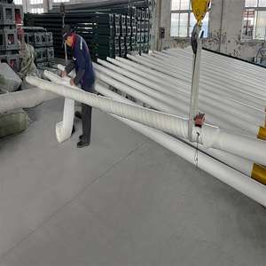 מוט תאורה גובה מותאם אישית מוט חם לטבול כביש שמש - Product Image 5