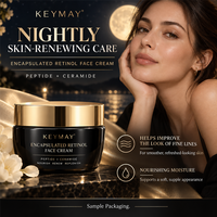 Crème Visage OEM ODM Encapsulée au Peptide et Céramide, Raffermissante, Hydratante, Lissante, Anti-rides, Soin de Nuit Marque Privée