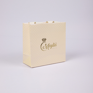 ถุงกระดาษ SUNNY PACK สำหรับนักช้อปเครื่องประดับ พร้อมหูหิ้วริบบิ้น วัสดุพิเศษเนื้อสัมผัสหรูหรา สำหรับใส่เครื่องสำอาง ขวดน้ำหอม และเครื่องประดับ - Product Image 2