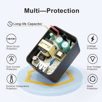 Adaptateur 18W Merryking en vente directe d'usine, chargeur USB 5V 3A, chargeur 5V 1A, chargeur mural 5V 2A pour équipement audio