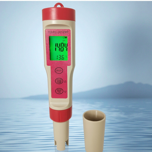 便携式数字四合一水质测试笔温度EC TDS <span class=keywords><strong>PH</strong></span>计高精度背光显示屏0-14.0pH 0-50 - Product Image 1
