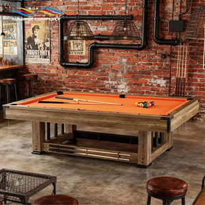 Tavolo da Biliardo S.Q.F 2025 Personalizzato da 8 Piedi Moderno di Lusso 3 in 1 Multigioco in Legno da <span class=keywords><strong>Snooker</strong></span> con Sponde in MDF e Palle da Biliardo - Product Image 5