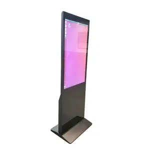 Kios Mall belanja berdiri lantai 43 inci layar sentuh Android dalam ruangan LCD papan iklan Digital kios