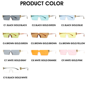 Gafas <span class=keywords><strong>de</strong></span> Sol KD7204 Nuevas <span class=keywords><strong>de</strong></span> Metal, Modernas, con Diseño Rectangular y Colorido - Product Image 6