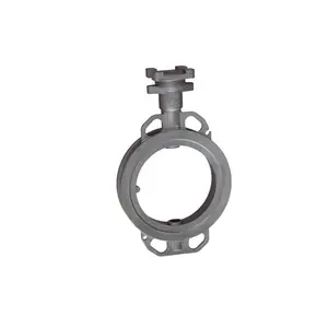 Customized Butterfly Valve Shell With Machining Carbon Steel Resin-Bonded Sand Casting