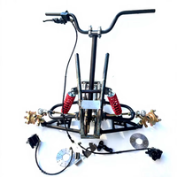 Kit de modification personnalisé pour quad, kart, ATV : cadre d'essieu avant, disque de frein, suspension, bras oscillant