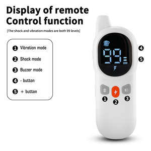 <span class=keywords><strong>Collar</strong></span> de Adiestramiento Electrónico Inteligente para Dos Perros Simultáneamente, Intensidad Ajustable, Inofensivo, Profesional - Product Image 3
