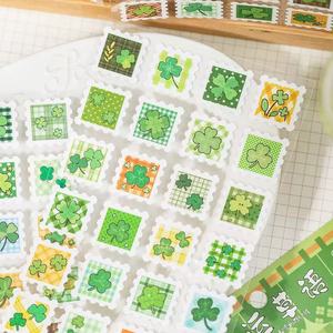 <span class=keywords><strong>2</strong></span> Hojas de Papel Estampado Autoadhesivo de Estilo Retro, Mini Sellos Decorativos para Fiestas - Product Image 3