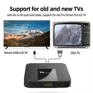 TV Box Android 4K FHD, Receptor de TV Inteligente para Canales IP de Francia y Alemania - Product Image 3