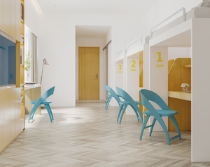 ENTREGA EN EE. UU. Silla de Comedor Plegable Moderna de Plástico, Respaldo Ergonómico Curvo, Silla de Polipropileno Resistente para Restaurante - Product Image 1