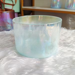 Cuenco de Cuarzo Q're, Cuenco de Cristal Transparente para Sonoterapia, Instrumentos de Sanación por Sonido, Meditación, Yoga, Baño de Sonido - Product Image 3