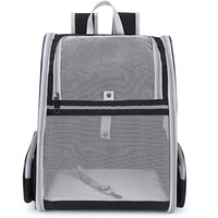 Sac de transport pliable pour animaux de compagnie, grande capacité, en polyester, pour chat et chien, design tendance, fermeture éclair, vente en gros
