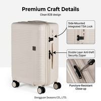 Maleta de Viaje Rígida Expandible de Alta Calidad, Anti-Robo, con Ruedas Giratorias, para Viajes de Negocios, OEM ODM