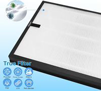 Filtre de remplacement HAP603 pour purificateur d'air ECOSELF HAP603WF HAP603, filtre 3-en-1 véritable HEPA à charbon actif