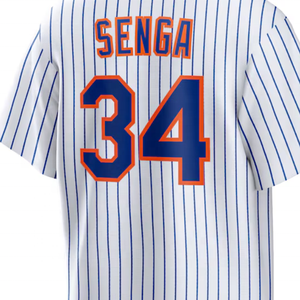 New York Francisco Alvarez Weiß Beste Qualität Gesticktes genähtes Baseball trikot - Product Image 2