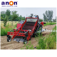 Équipement de récolte de patates douces ANON, machine à récolter les patates douces, récolteuse de patates douces agricole, petite récolteuse