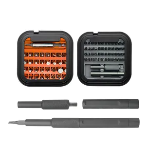 Mini juego de destornilladores portátiles 50 en 1 para ordenador portátil, PC, dispositivo de teléfono móvil, Kit de herramientas de reparación DIY