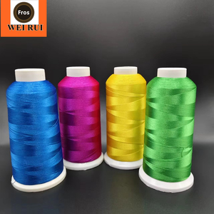 폴리에스터 100% 자수실 120d/2 40wt 자수 기계용 5000m - Product Image 1