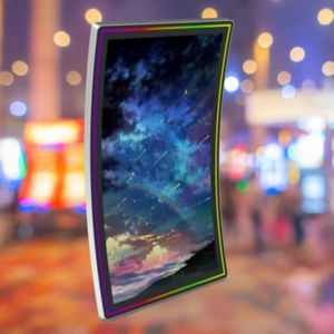 Moniteur de jeu incurvé à écran tactile avec éclairage LED couleur, à prix abordable - Product Image 4