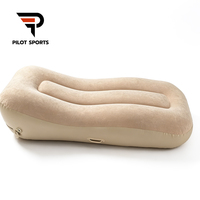Canapé gonflable d'extérieur PILOTSPORTS avec pompe à air électrique intégrée, canapé gonflable portable en PVC floqué pour le camping, personnalisable