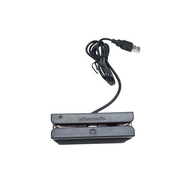 MCR-3 Single/Dual Track USB Magnetic Stripe Card Reader for Payment System & POS