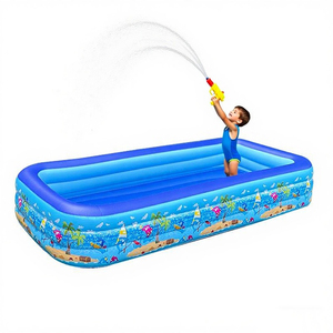 Piscina Inflable de PVC de 150 cm de Tamaño Completo para Niños, Diseño Personalizable para Interiores y Exteriores, Suministro Directo de Fábrica - Product Image 2