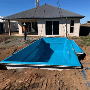 BIỆT THỰ khách sạn sang trọng nhà tiền chế Tràn Bể Bơi lớn ngoài trời bơi trong bể bơi Spa sợi thủy tinh hồ bơi lớn - Product Image 1