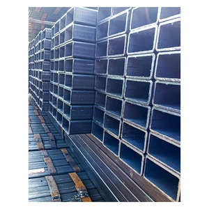 Tubo Quadrato/Rettangolare in Acciaio al Carbonio ASTM AISI JIS Q235 Q345 40x40x3.2mm SHS RHS HSS, Spessore 1.5mm - Product Image 1